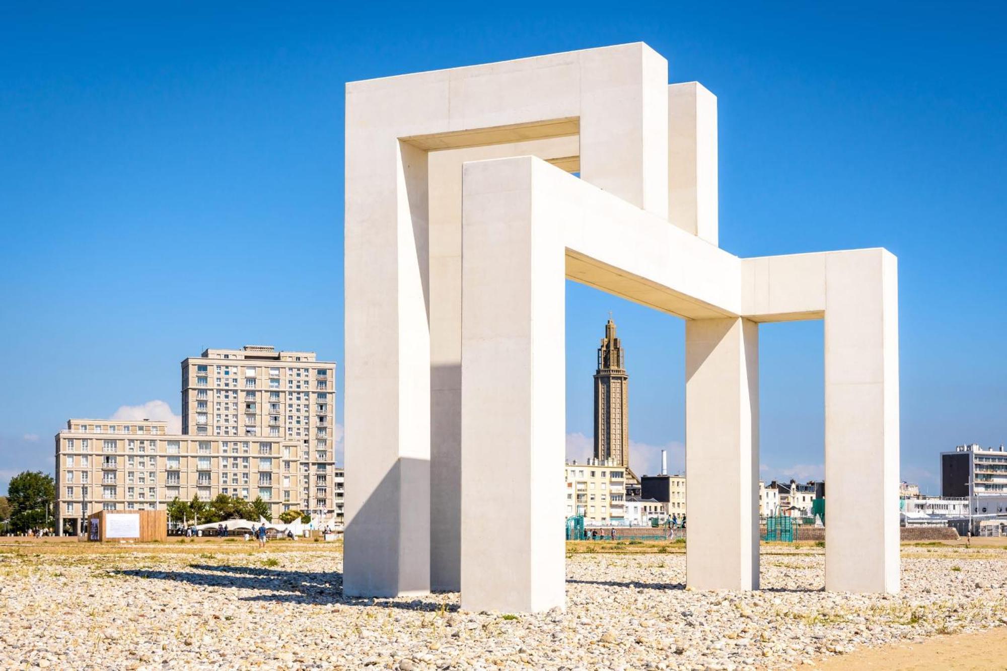 Bienvenue Au Chillou - Parking - Terrasse Lägenhet Le Havre Exteriör bild